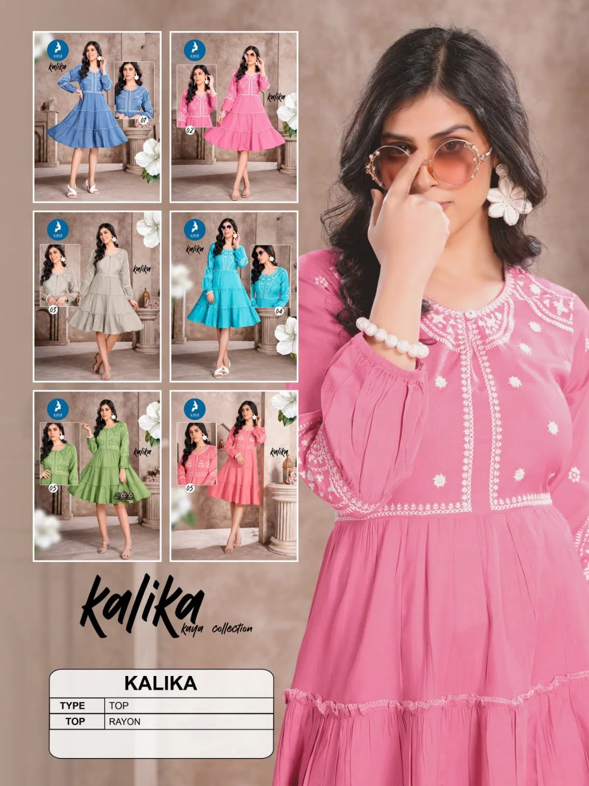 Kalika By Kaya Rayon Wholesale Western Ladies Top Suppliers In Mumbai